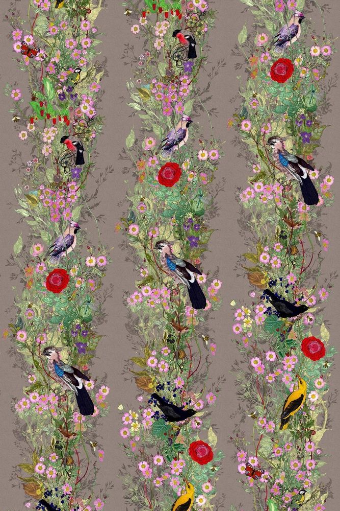 Cushions - Fruit Looters Wallpaper - TIMOROUS BEASTIES