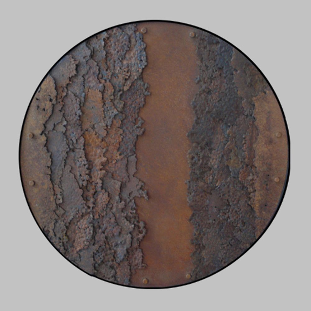 Other wall decoration - Sheet Metal Circle Wall Decoration - SYLVIE GUYOMARD