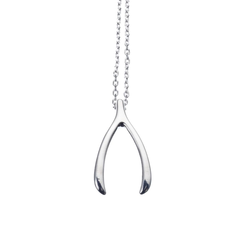 Bijoux - Collier en argent Wishbone - ESTELLA BARTLETT