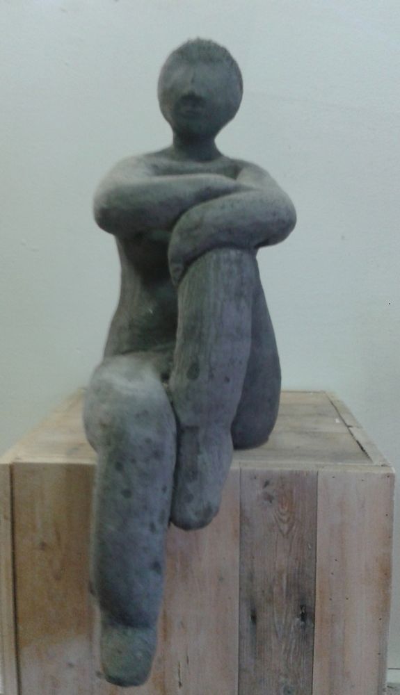 Sculptures, statuettes et miniatures - Sculpture Béton femme volumineuse - VAN DER OEST STYLE