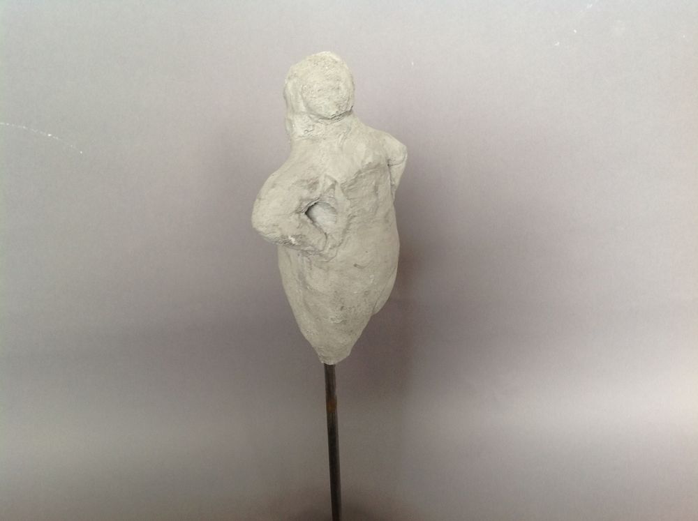 Sculptures, statuettes et miniatures - tête doré avec de grandes oreilles - VAN DER OEST STYLE