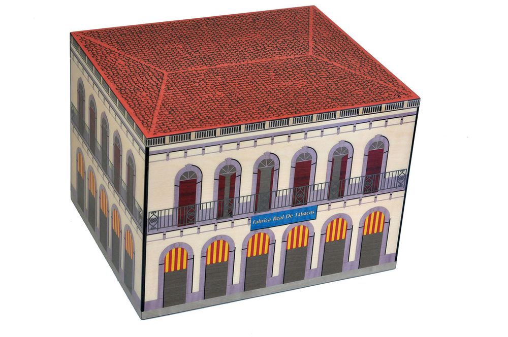 Objets de décoration - Coffret pour 110 cigares - Collection Casa Cubana - ELIE BLEU