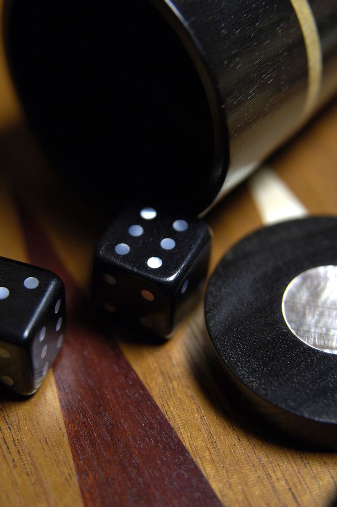 Decorative objects - Backgammon in rosewood - ELIE BLEU