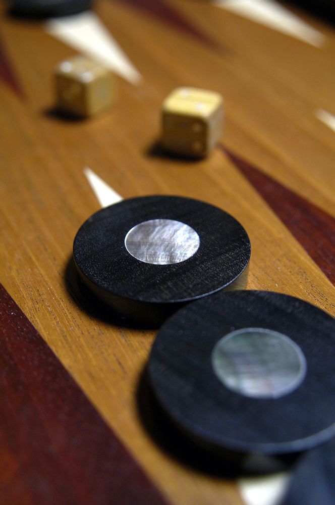 Decorative objects - Backgammon in rosewood - ELIE BLEU