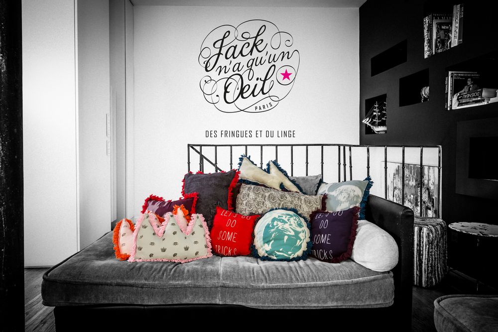 Cushions - coussins doudou - JACK N'A QU'UN OEIL
