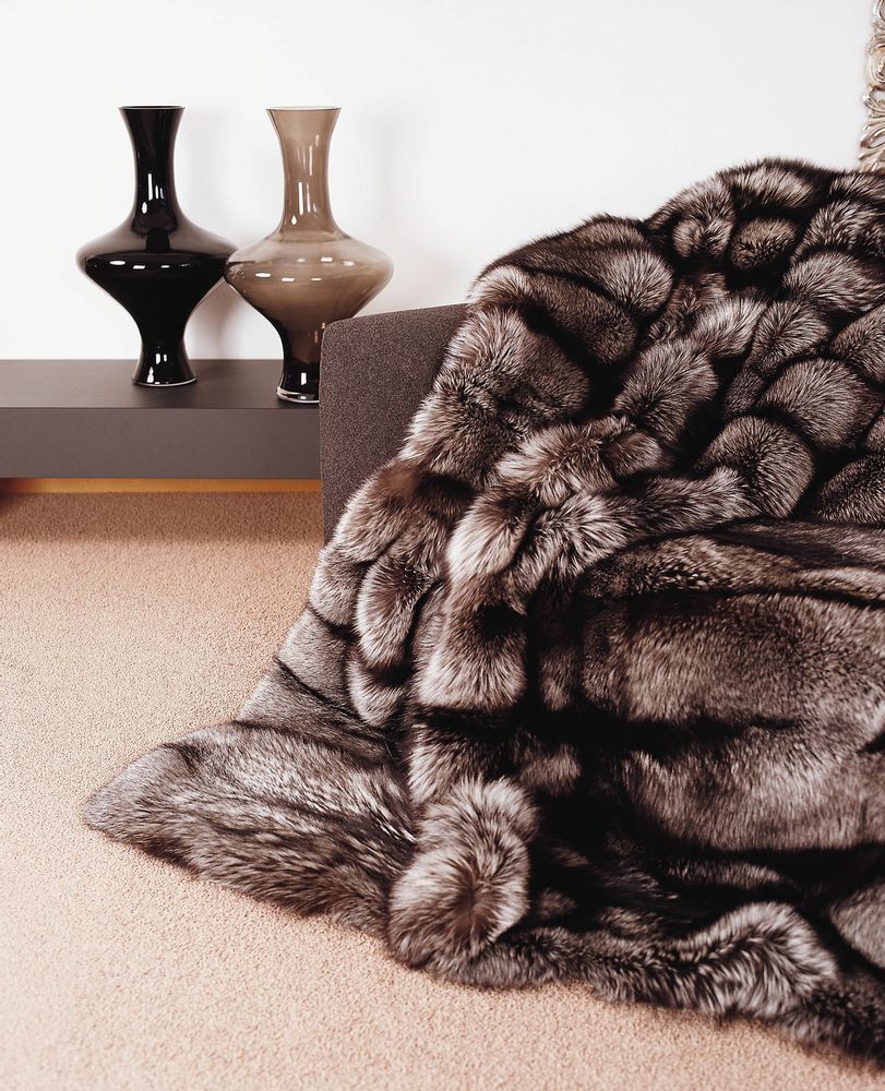 Throw blankets - Real Fur Throws - ALBRECHT CREATIVE CONCEPTS GMBH