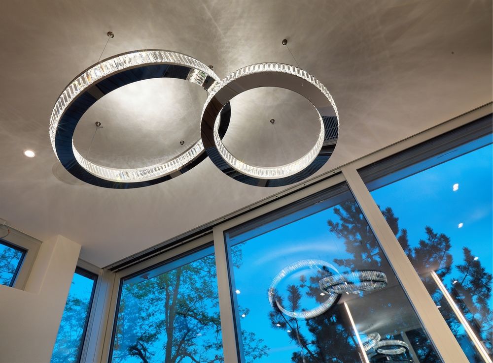 Suspensions - LAMPE PENDENTIF THE RINGS 1520 - DOTZAUER DECORATIVE LIGHTING