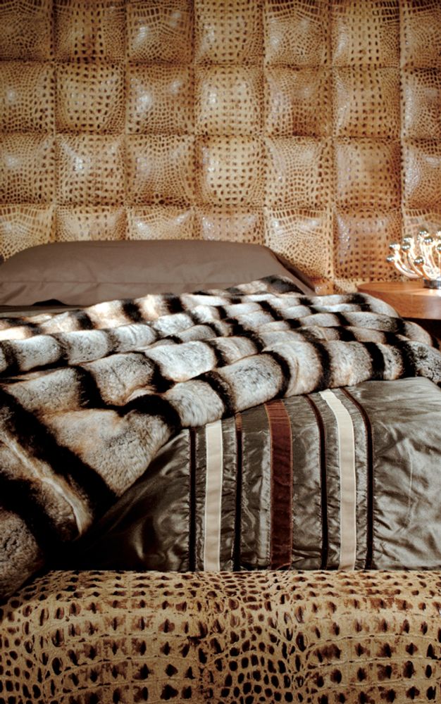 Throw blankets - BLANKET BED PATCH - BAGNARESI CASA