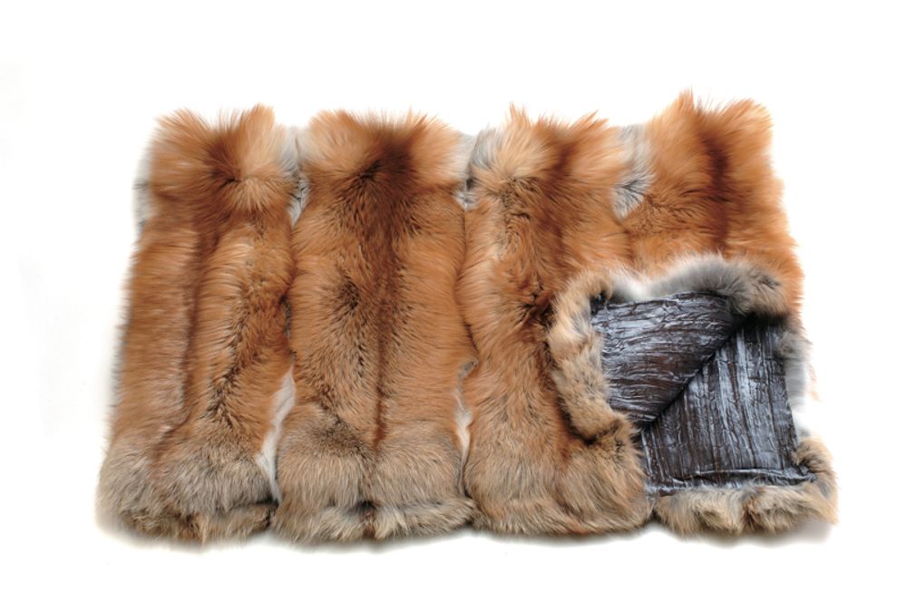 Throw blankets - BEDSPREAD GENUINE FUR COLLECTION - BAGNARESI CASA