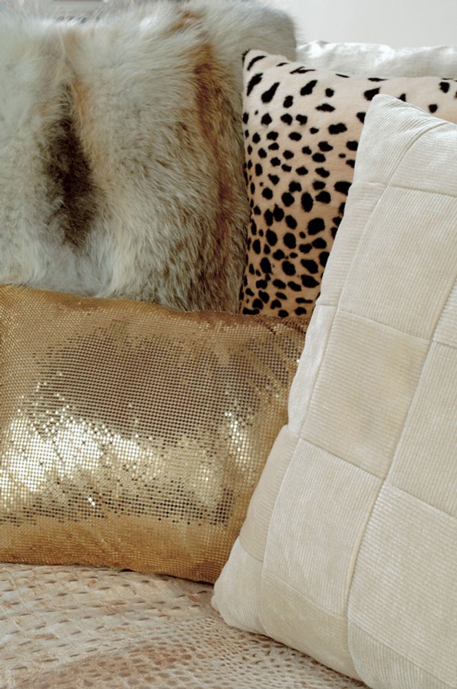 Throw blankets - BEDSPREAD GENUINE FUR COLLECTION - BAGNARESI CASA