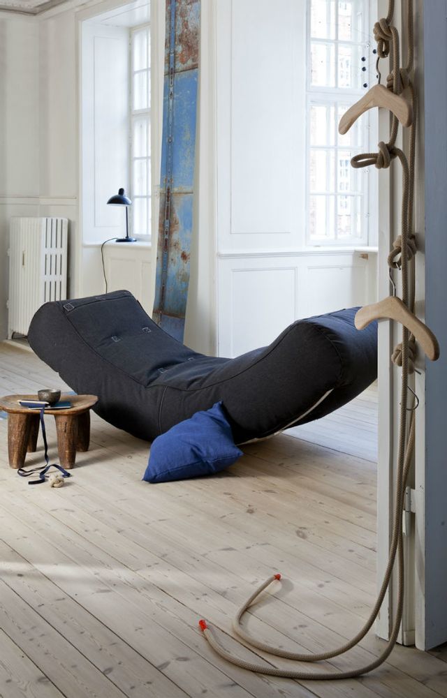Benches for hospitalities & contracts - Beanbag XXL Half moon - TRIMM COPENHAGEN