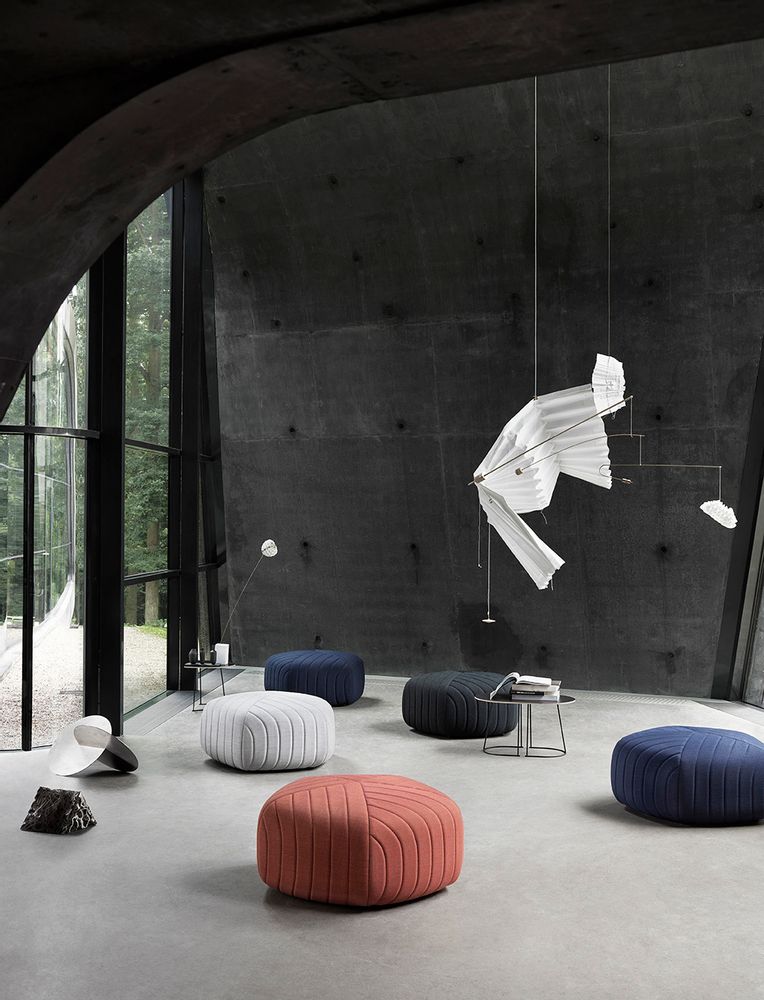 Chaises - FIVE pouf - MUUTO