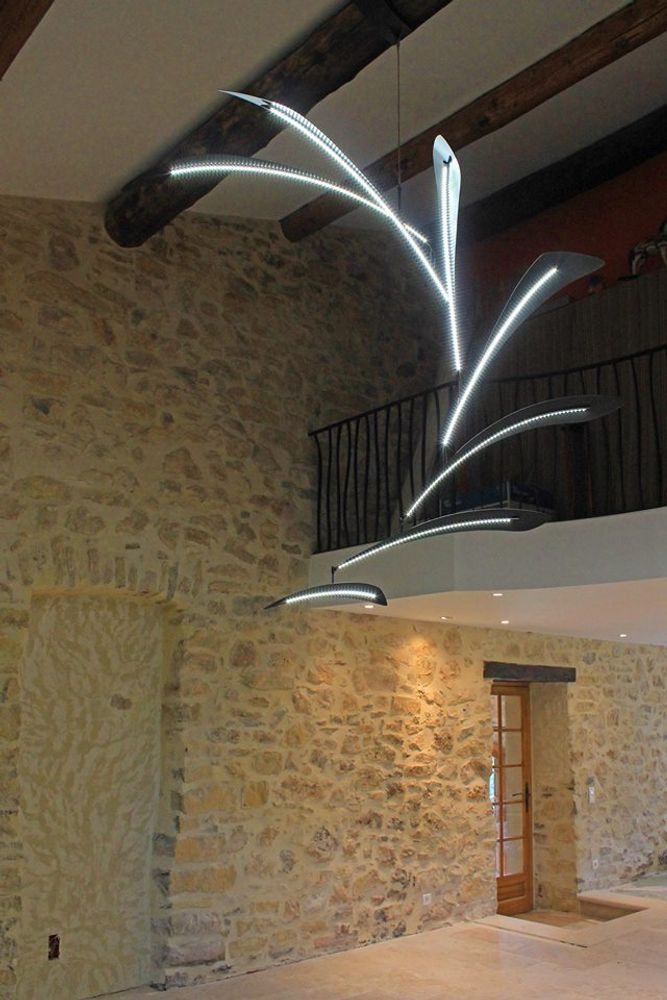 Hanging lights - Flight suspension - ATELIER ROUGE CERISE