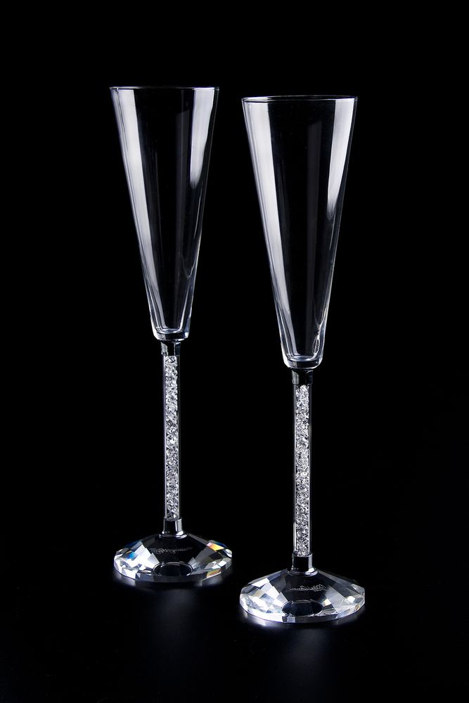 Verres - Champagne flute Crystal Diamonds - PAUL NAGEL