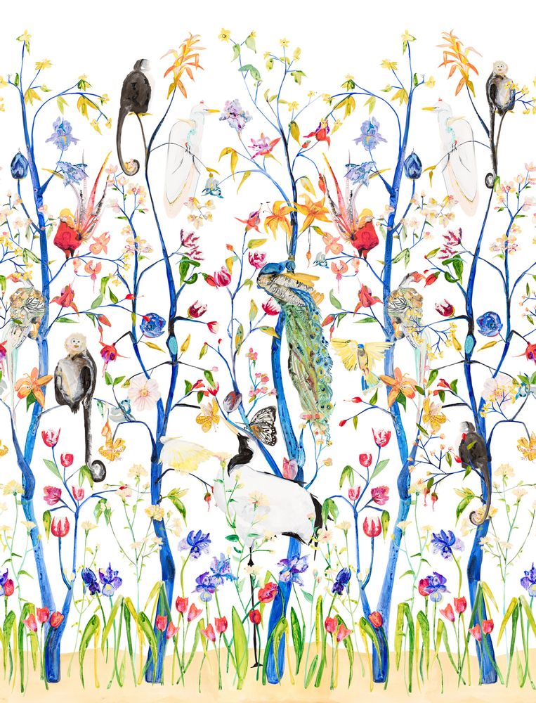 Wallpaper - Menagerie Wallpaper - VOUTSA