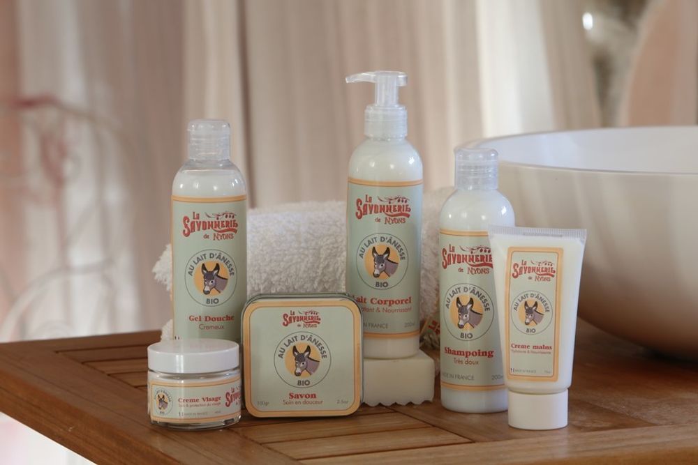 Cadeaux - GAMME AU LAIT D'ÂNESSE BIO - SAVONNERIE DE NYONS