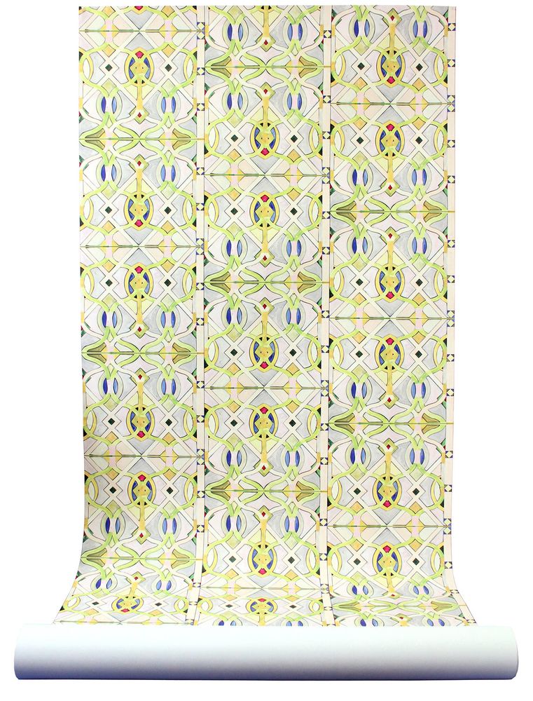 Papiers peints - Vitrail : Papier peint Venise - VOUTSA