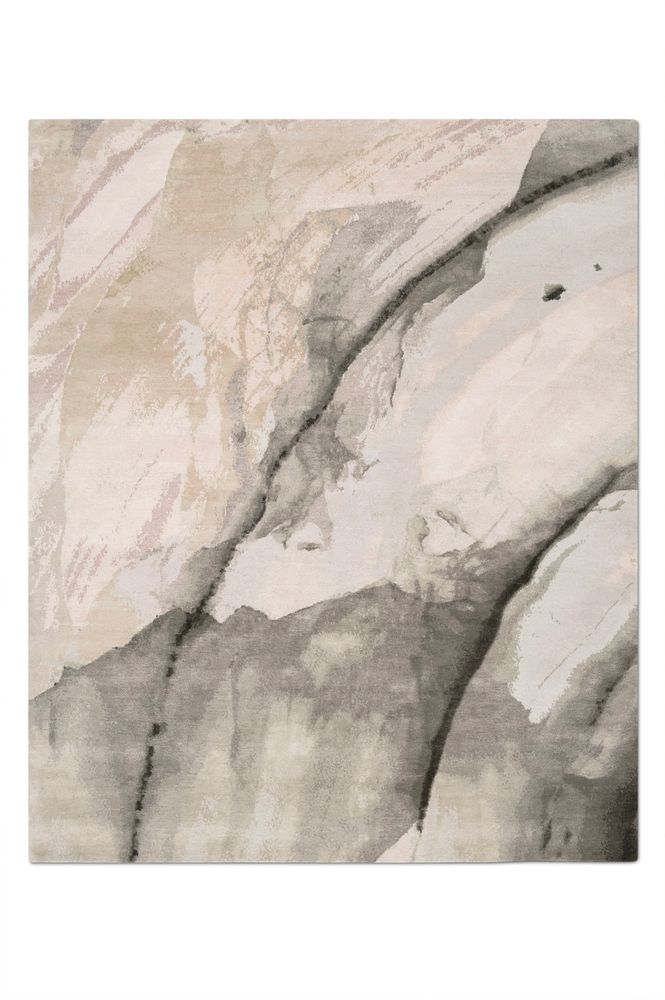 Tapis contemporains - Minerals_Blush Gris - KNOTS RUGS
