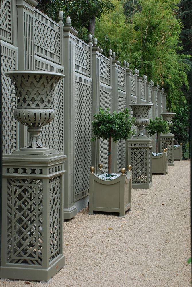Design objects - Collection of decorative trellises, bins and indoor and outdoor furniture - TRICOTEL - ACCENTS OF FRANCE