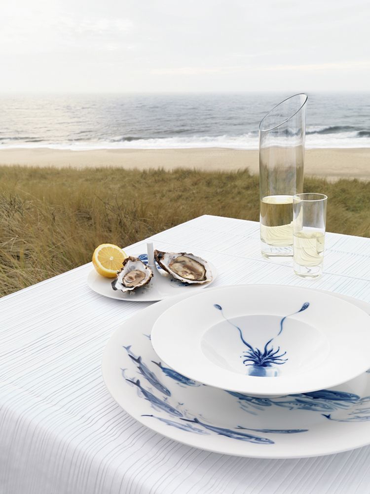 Assiettes de réception - Assiette à soupe OCEAN - HERING BERLIN
