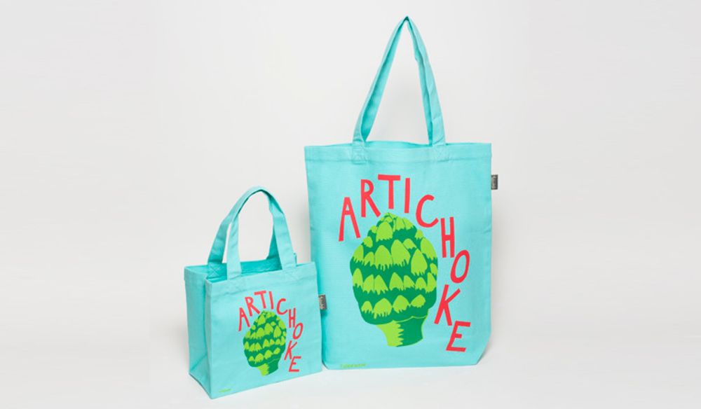 Bags and totes - Viva Vegetables Tote Bag Collection - TALENTED