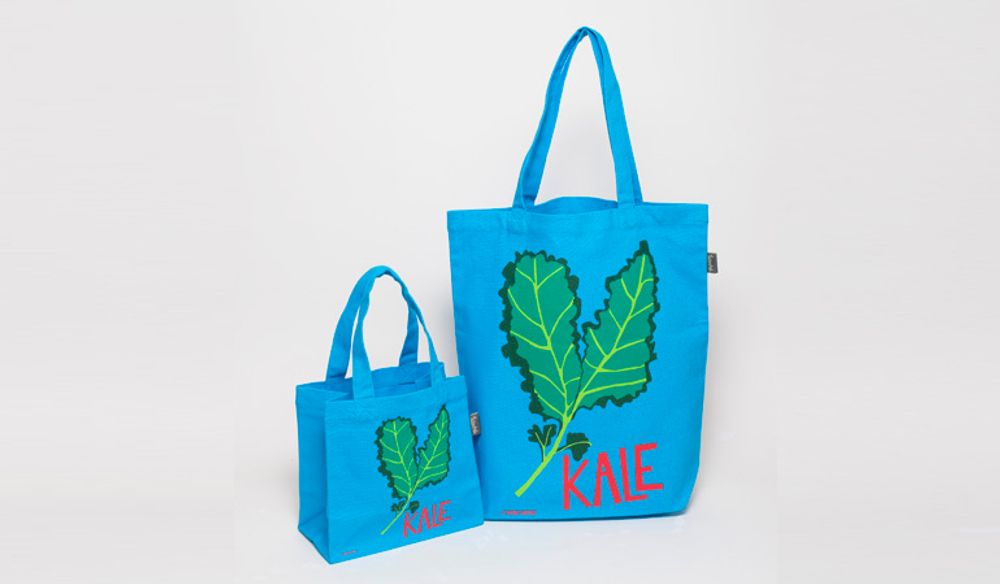 Bags and totes - Viva Vegetables Tote Bag Collection - TALENTED