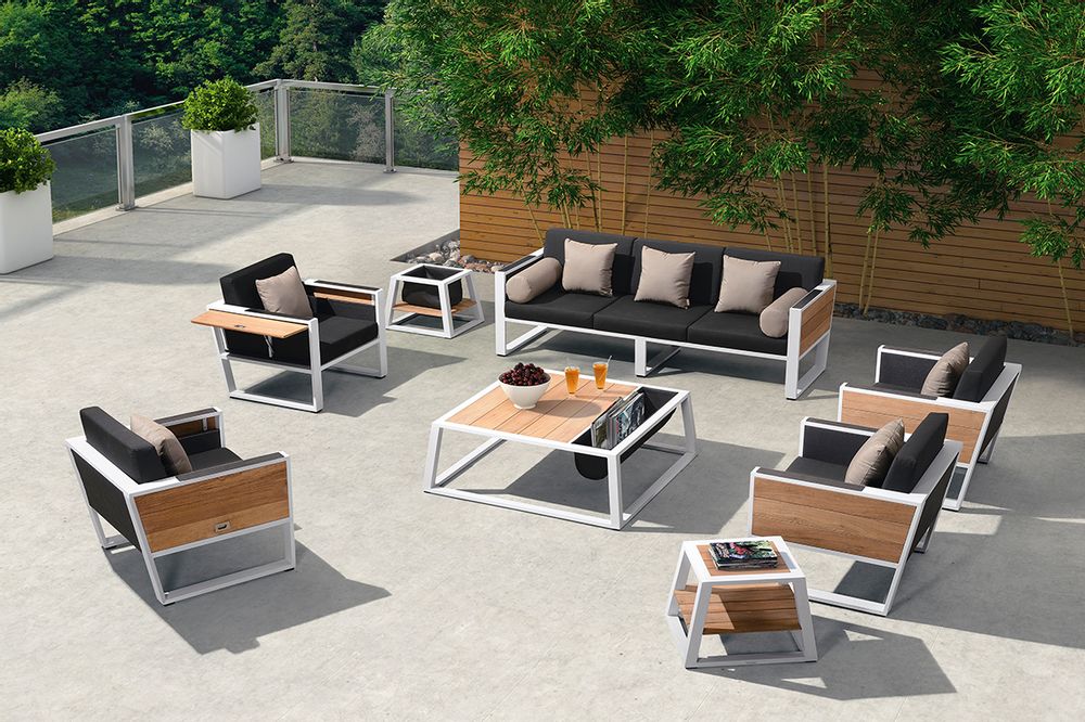 Fauteuils de jardin - York Lounge set - HIGOLD EXCELLENT OUTDOOR