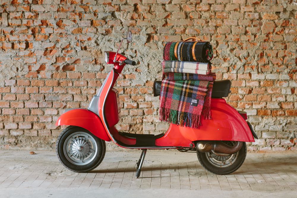 Throw blankets - ROYAL plaid - LANIFICIO B