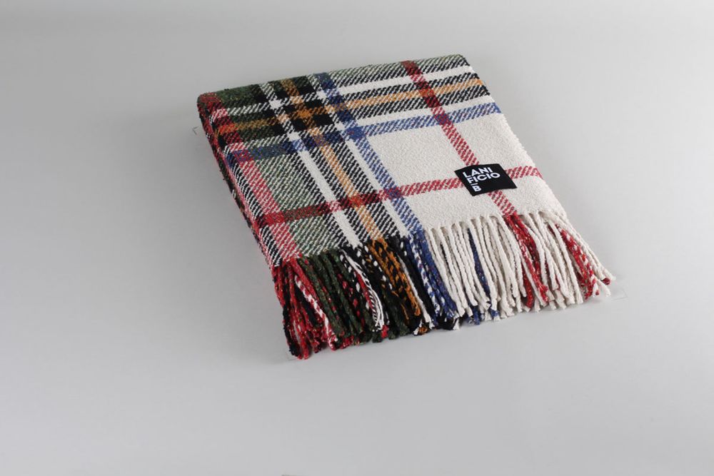 Throw blankets - ROYAL plaid - LANIFICIO B