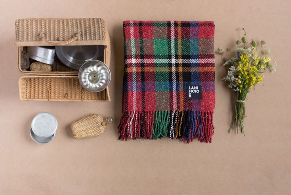 Throw blankets - ROYAL plaid - LANIFICIO B