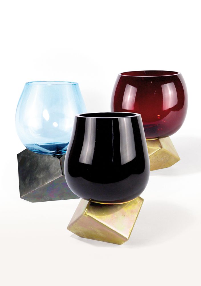 Vases - CUT CUBE Vase - VANESSA MITRANI