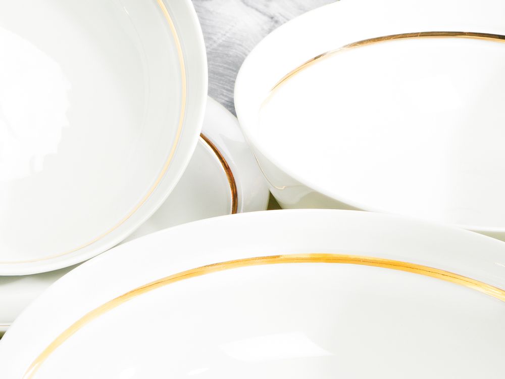 Assiettes de réception - Collection M - MANUFACTURE DE MONACO