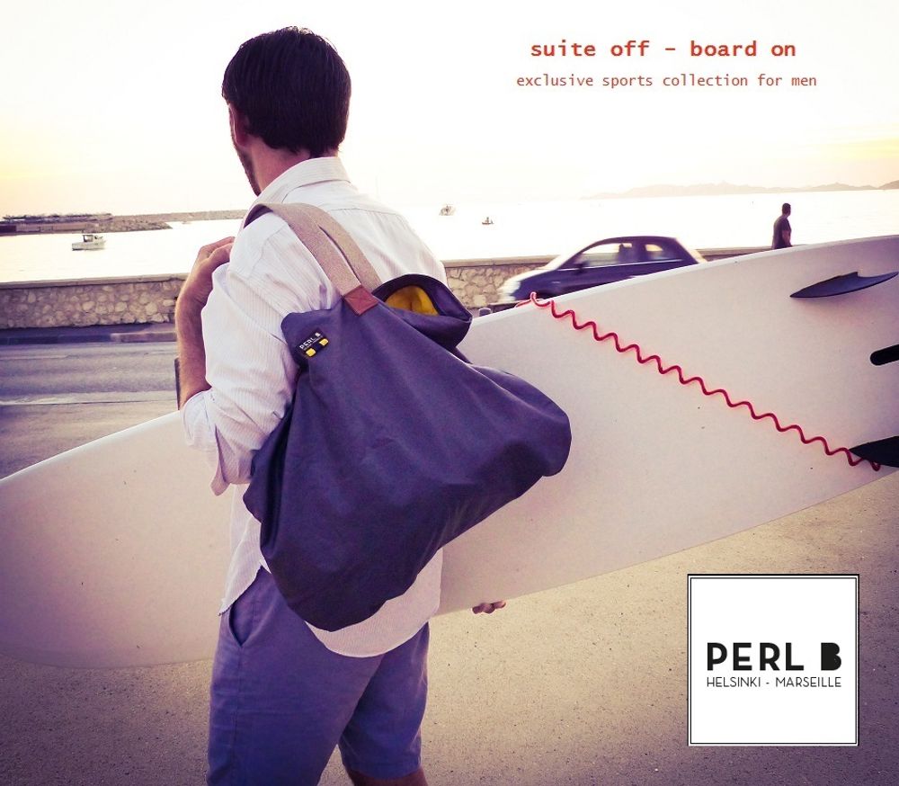 Sacs de sport - Collection sport - sac gris - PERL B HELSINKI-MARSEILLE