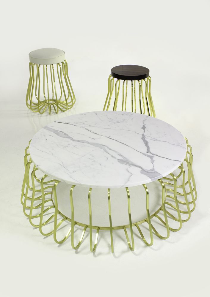 Tables basses - Collection de table Rococo - MARTIN HUXFORD STUDIO