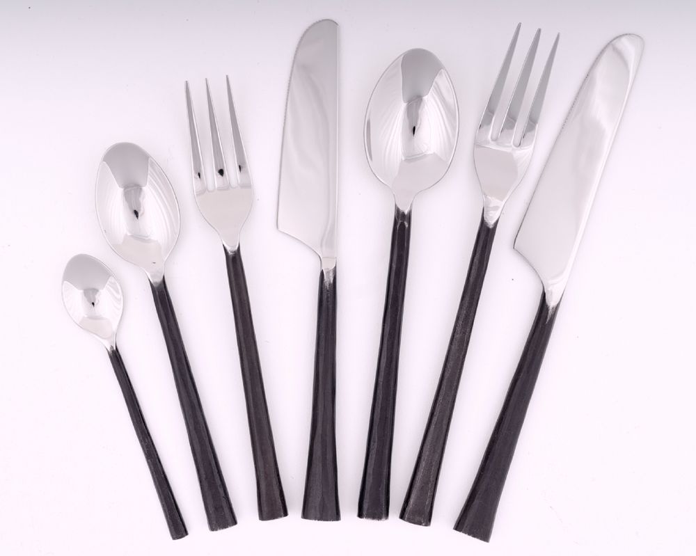 Kitchen utensils - HAND-FORGED STAINLESS STEEL CUTLERY - ASIATICA FRANCE