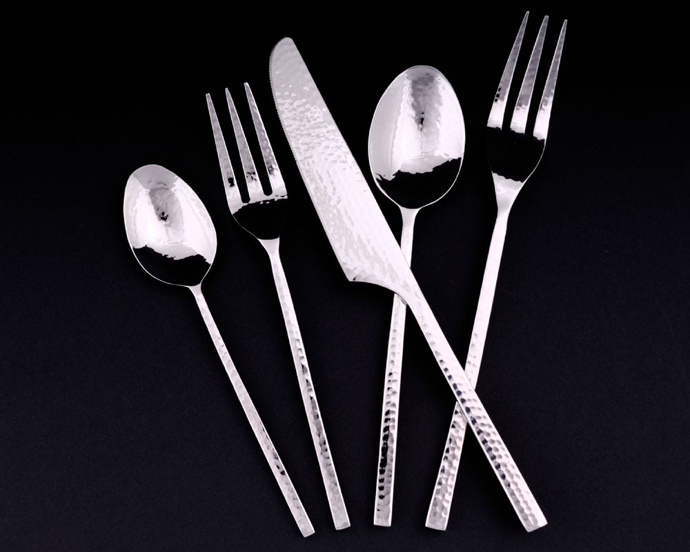Kitchen utensils - HAND-FORGED STAINLESS STEEL CUTLERY - ASIATICA FRANCE