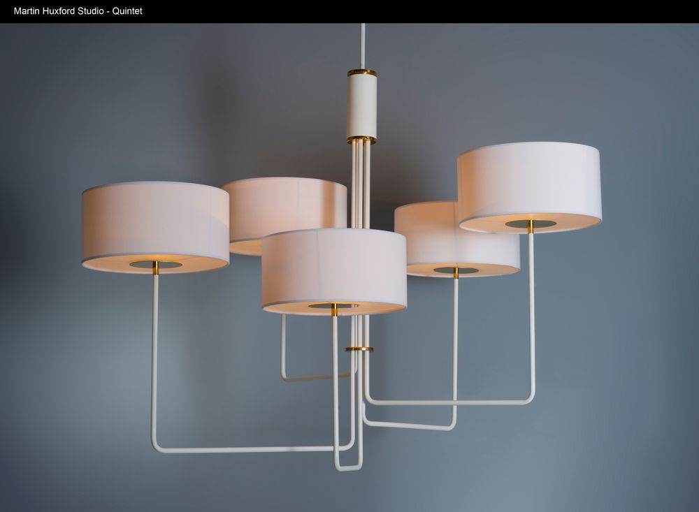Hotel bedrooms - T59 Chandelier Quintet - MARTIN HUXFORD STUDIO