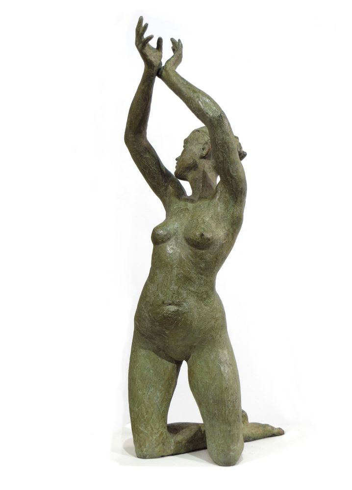 Sculptures, statuettes and miniatures - "Flamme" bronze - POTHIN GALLARD CRÉATION BRONZE