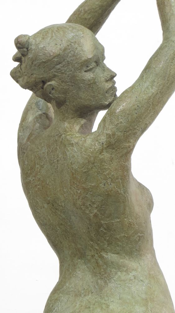 Sculptures, statuettes and miniatures - "Flamme" bronze - POTHIN GALLARD CRÉATION BRONZE