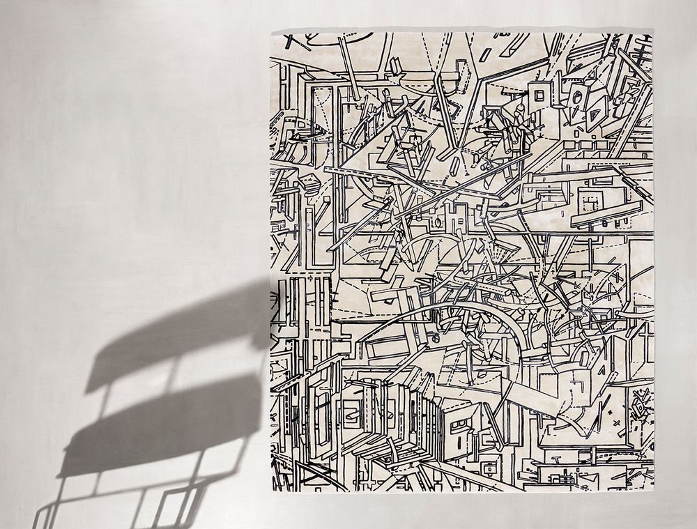 Design carpets - Micromega Rug - LOLOEY - DANIEL LIBESKIND RUG COLLECTION