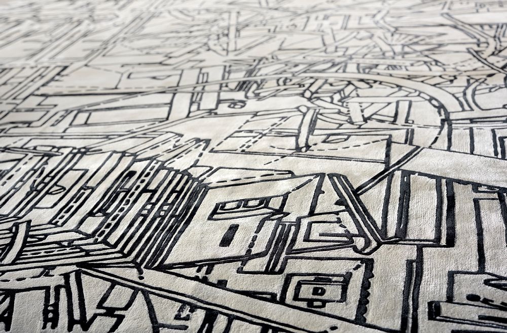 Design carpets - Micromega Rug - LOLOEY - DANIEL LIBESKIND RUG COLLECTION