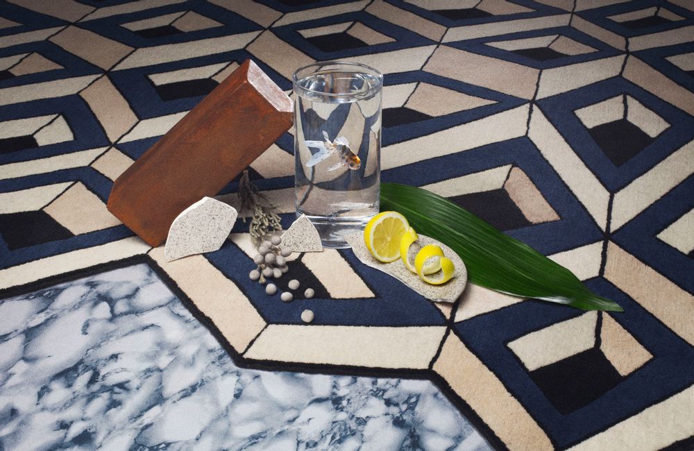 Design carpets - Sri Di rug - ATELIER FÉVRIER