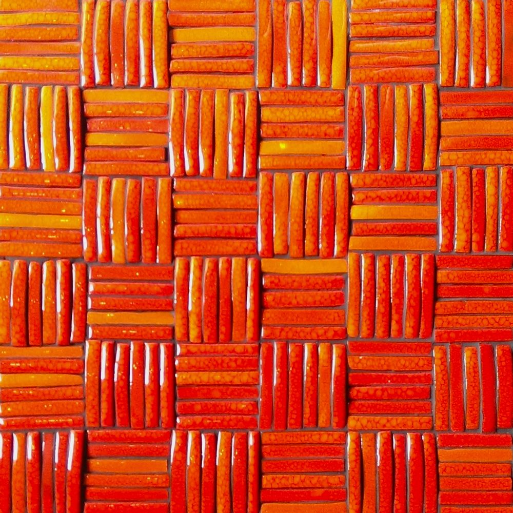 Kitchen splash backs - Mosaic of faience - ALEXANDRA CARRON