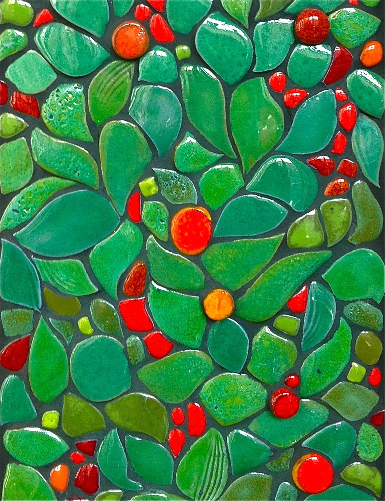 Kitchen splash backs - Mosaic of faience - ALEXANDRA CARRON