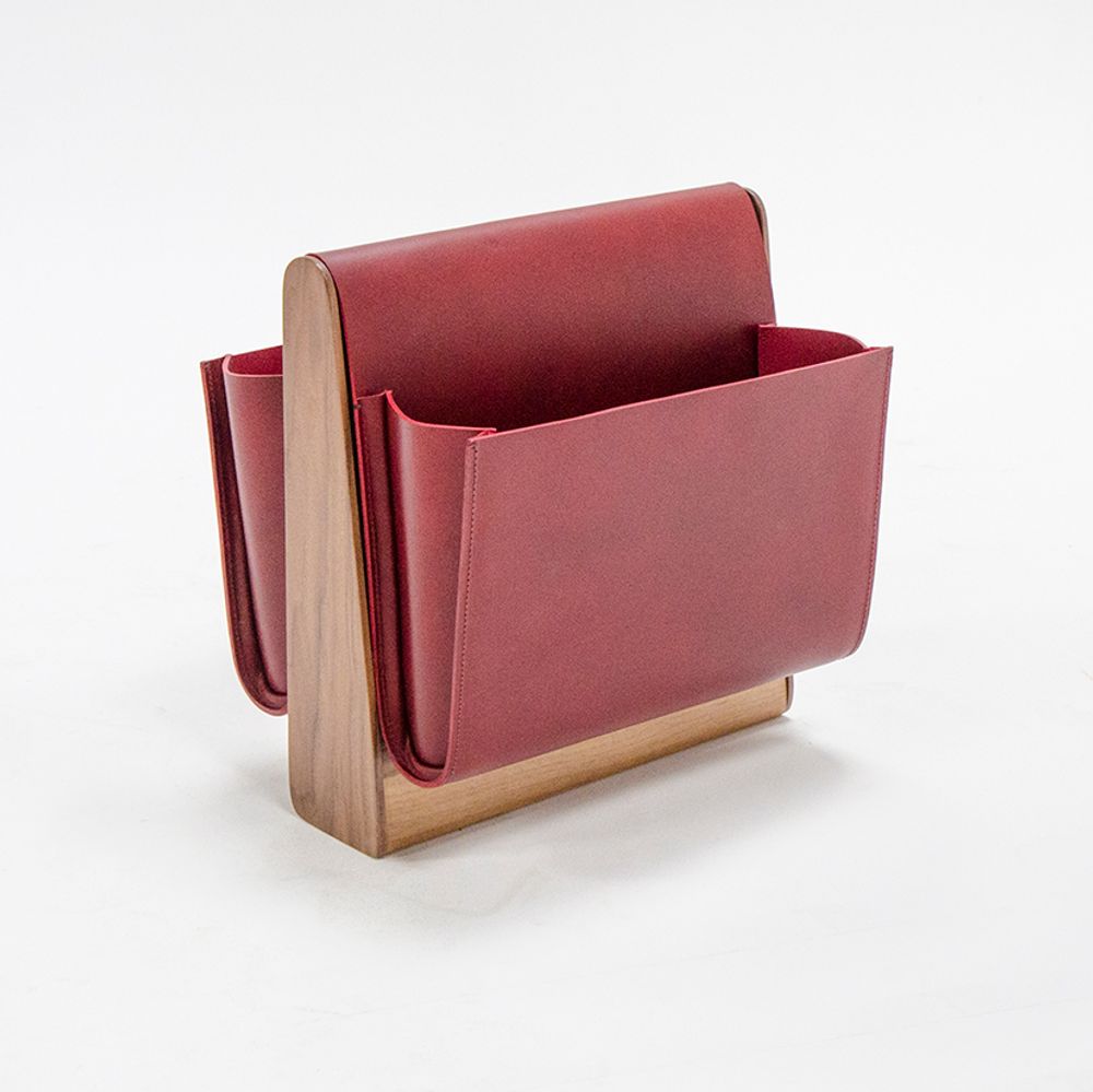 Bibliothèques - Saddle Magazine Rack - WILD AND WOOD