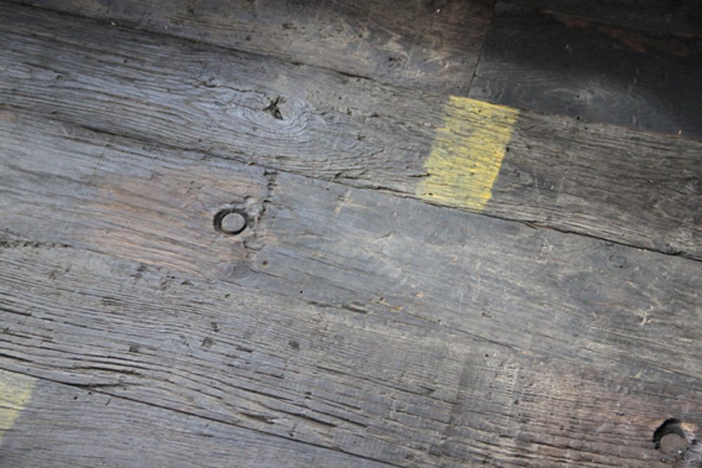 Revêtements muraux - Plancher ancien fond de wagon - ATMOSPHÈRE ET BOIS