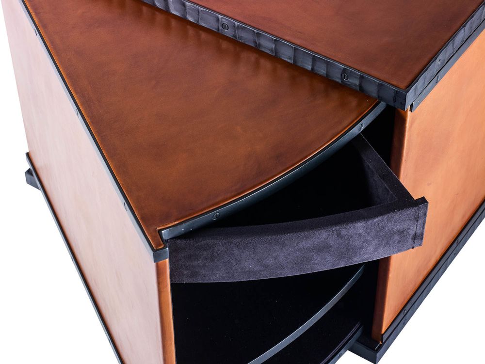 Coffee tables - Vulcain - Mini bar coffee table - LOUIS-MARIE VINCENT