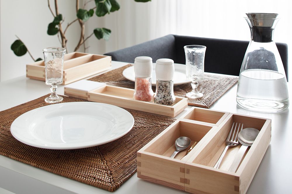 Boiseries - Le Hakomasu, une mesure en forme de coffret. - OHASHI
