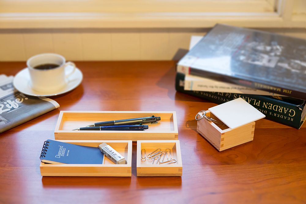 Boiseries - Le Hakomasu, une mesure en forme de coffret. - OHASHI