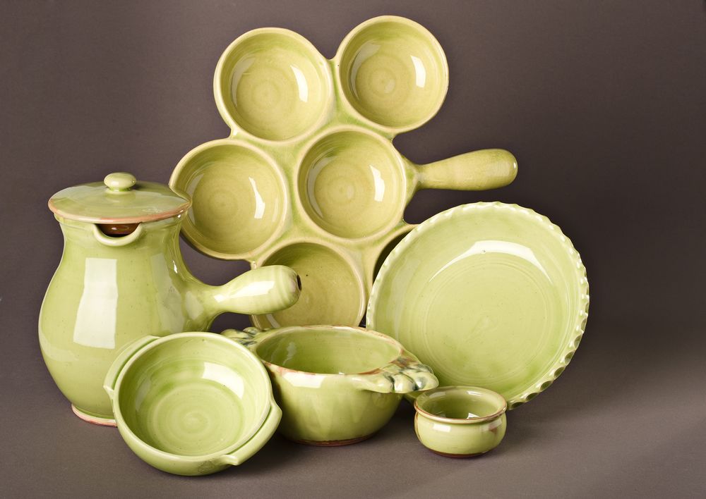 Pottery - For oven - BARBOTINE AUBAGNE EN PROVENCE